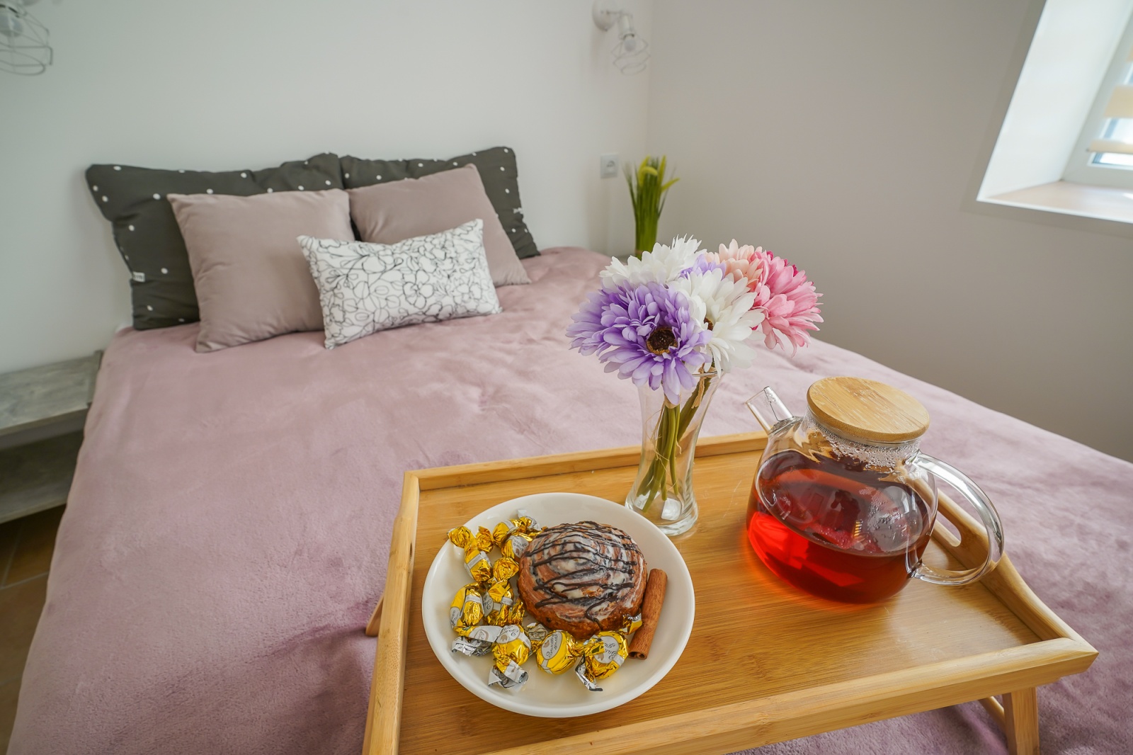 Светлая 1-комнатная студия • 20 м² • До 4 гостей