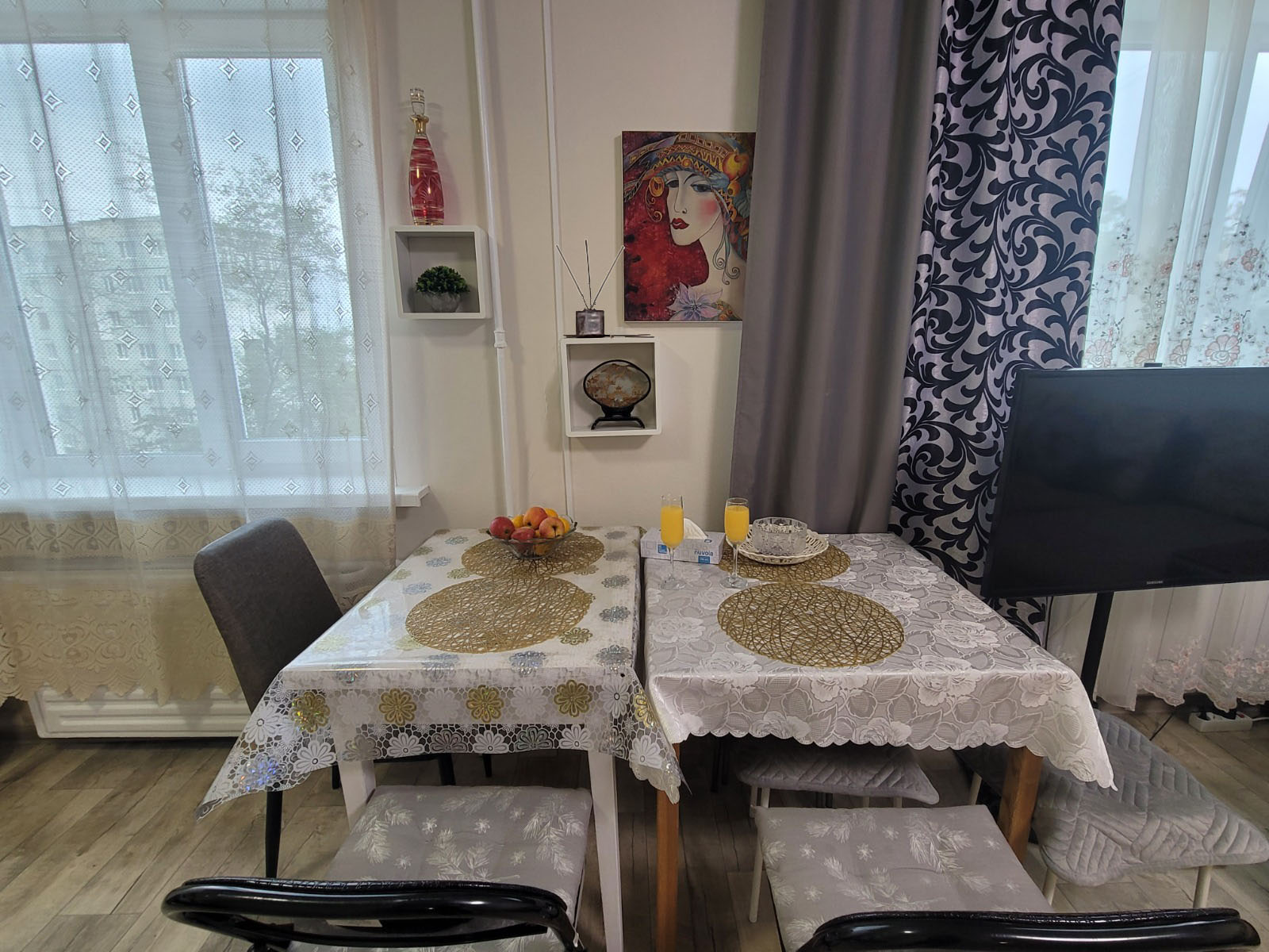 Студия Home Time Apart для 3 гостей у Луговой площади