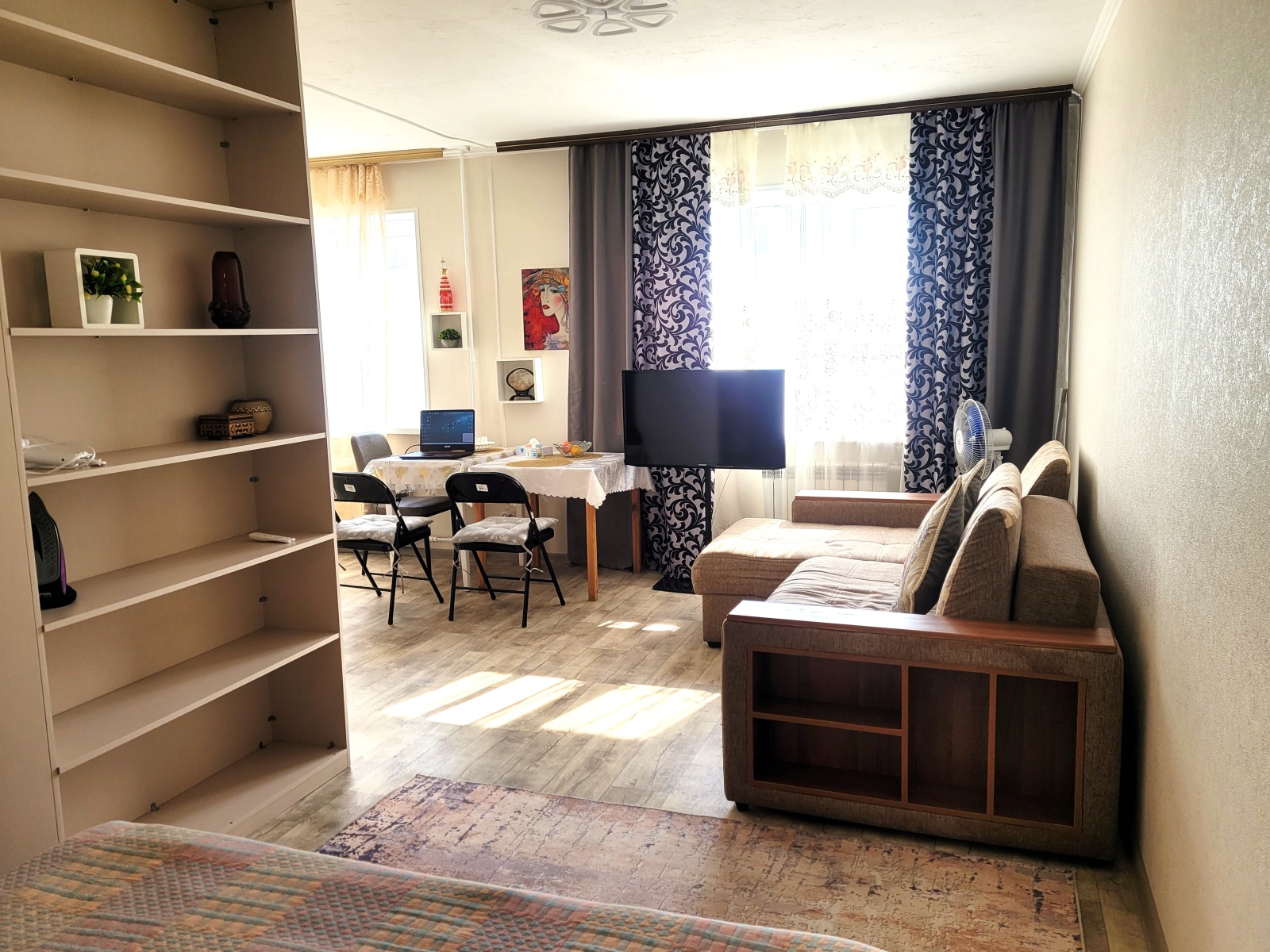 Студия Home Time Apart для 3 гостей у Луговой площади