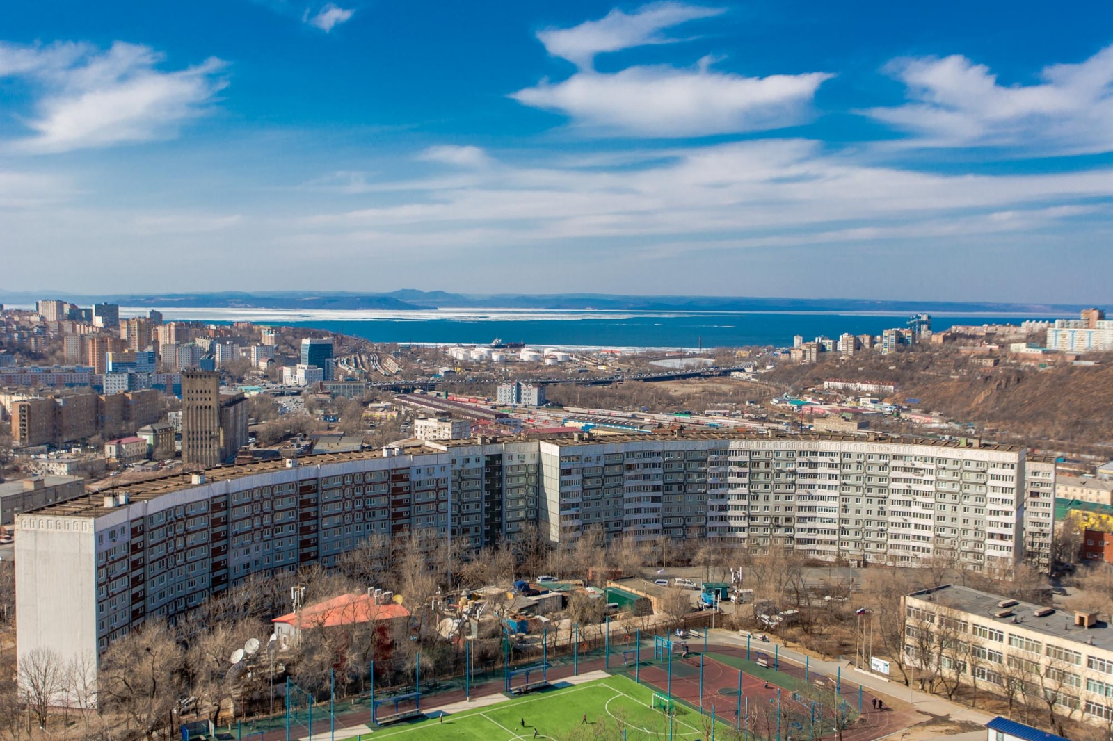 Светлая, просторная квартира с видом на Море