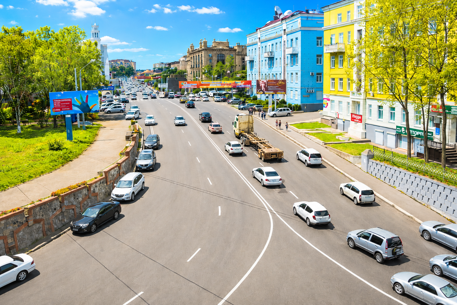 Просторная трехкомнатная квартира