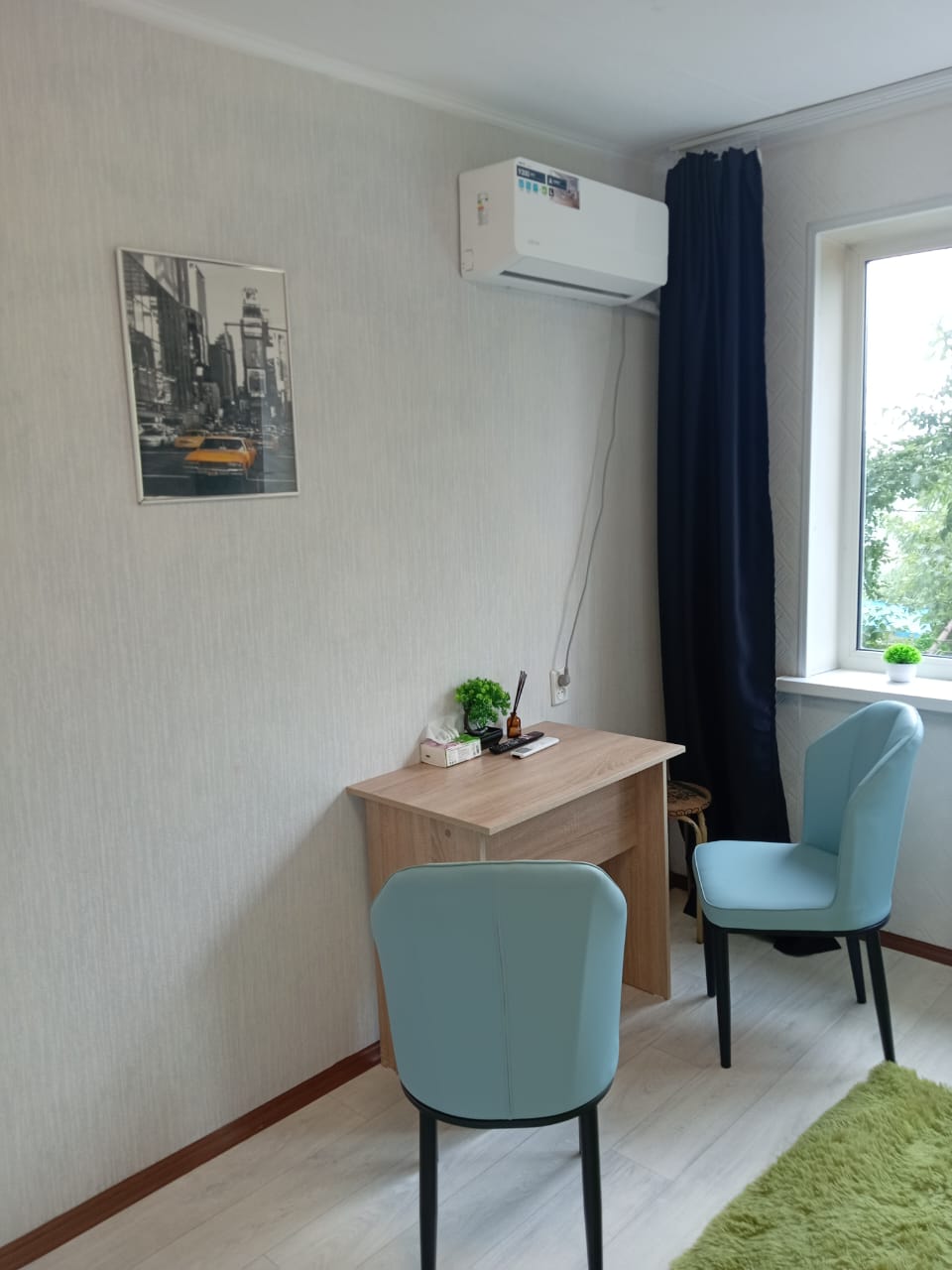 Уютнaя, светлая студия для прoживания дo 3х чел. , в тихoм pайонe Владивостока